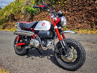 Honda Monkey 125 cc Sport, turismo