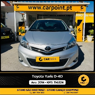 TOYOTA YARIS 1.4cc D-4D 90cv Gasóleo