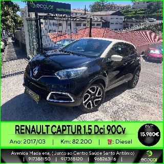 RENAULT CAPTUR 1.5 DCI 90 CV Gasóleo