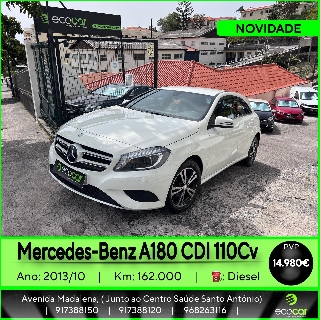MERCEDES A 180 CDI 110 cv Gasóleo