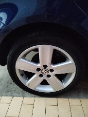 Troco 5 jantes 16" 5x100 VW 16" 205/45R16