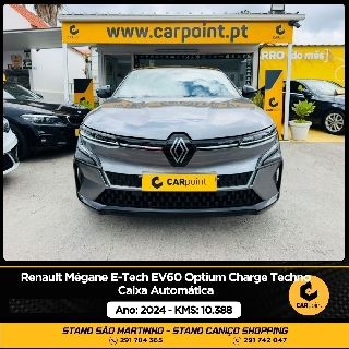 RENAULT MEGANE E-Tech EV60 Optium Charge Techno Eléctrico