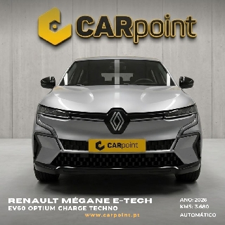 RENAULT MEGANE E-Tech EV60 Optium Charge Techno Eléctrico