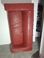Sofá vermelho
