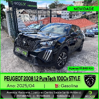 PEUGEOT 2008 1.2 PureTech 100 cv Style Gasolina