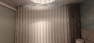 Blackout Branco Onda Perfeita + Calha técnica 3,35m