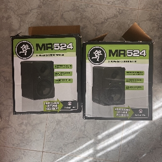 Mackie MR524 – Como Novas