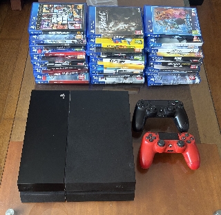 ps4 +2 comandos+24 jogos