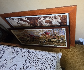 Quadro de Tela (feito em lã)