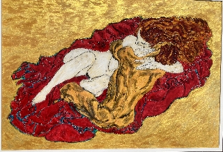 "Abraço" 100 cm x 70cm