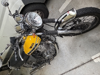 Yamaha SR 400 cc Chopper, cruiser