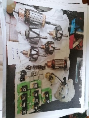 Lote de peças eléctricas originais