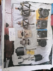 Lote de peças eléctricas originais