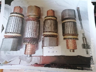 Lote de peças eléctricas originais e novas