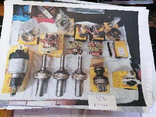 Lote de peças eléctricas originais Bosch e novas