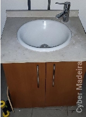 Movel Casa de Banho Pia de Cassa de Banho e Torneira