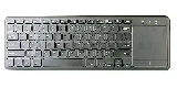 Teclado sem fios com Touchpad