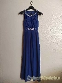 Vestido azul comprido